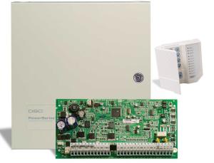 DSC PC 1616 Alarm Paneli + Kk Metal Kabinet + PC 1555 RKZ ifre Paneli 