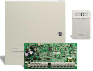 DSC PC 1832 Alarm Paneli + Byk Metal Kabinet + LCD 5511 ifre Paneli