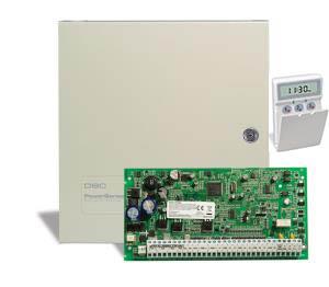 DSC PC 1864 Alarm Paneli + Byk Metal Kabinet + LCD 5511 ifre Paneli